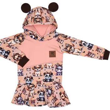 Mikinošaty s kapucí Roztomilá zvířátka Velikost: 98