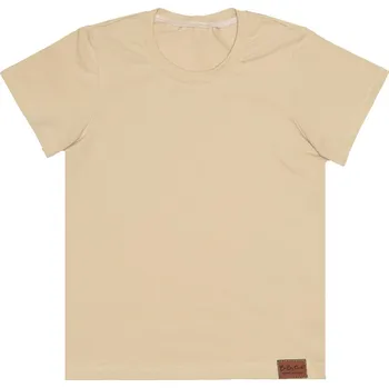 Pánské tričko Tričko Basic - Béžová Velikost: 140