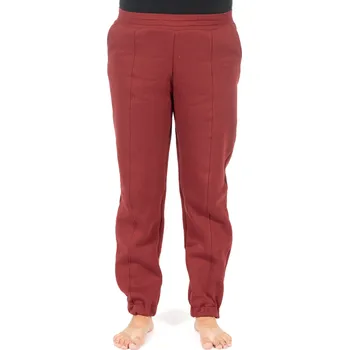 Dámské zateplené tepláky - Vínová Velikost: M