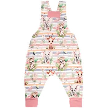 Rostoucí lacláčky - Zvířátka na proužku Velikost: 122