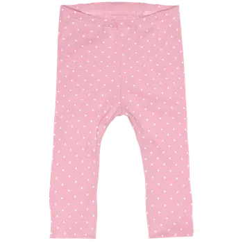 Legíny ŽEBRO - Puntík světle růžová Velikost: 92