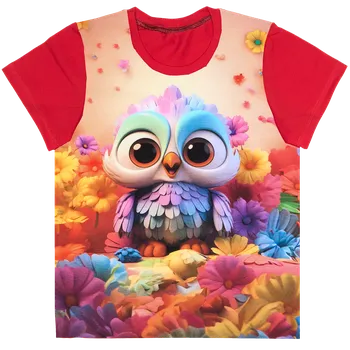 Tričko - Barevná sovička Velikost: 104