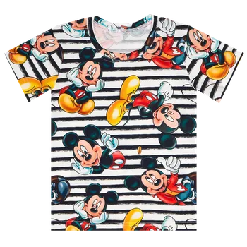 Pánské tričko Tričko - Mickey proužky Velikost: 152