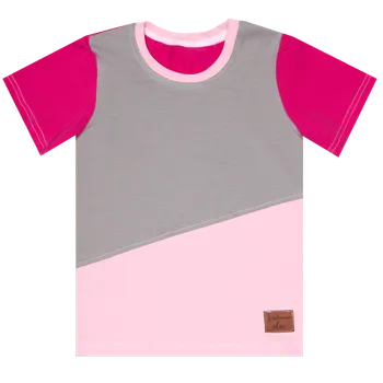 Tričko - Růžové TRIO Velikost: 86