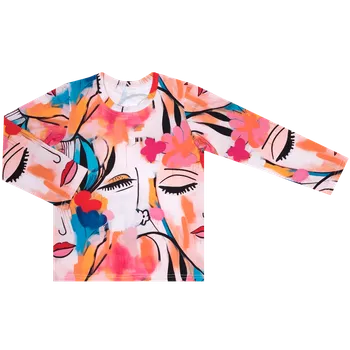 Pánské oblečení Tričko dlouhý rukáv - Abstrakce Velikost: 116