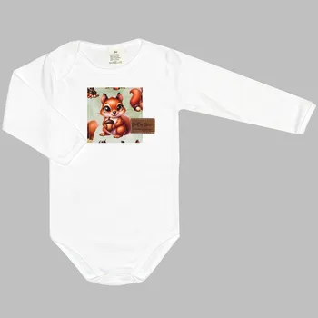 Bodyčko - Bílé Veverky Velikost: 92