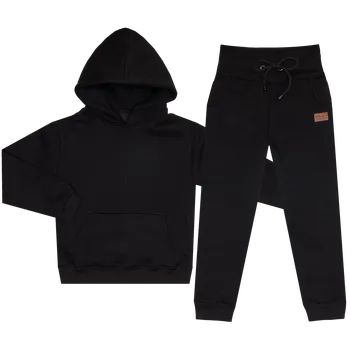 Tepláková souprava zateplená - Černá Velikost: 86