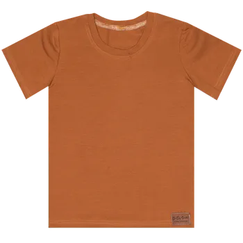 Tričko Basic - Hnědá Velikost: 86