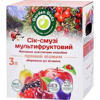 Multifruitový džus-smoothie 3,0L Garde Gadz