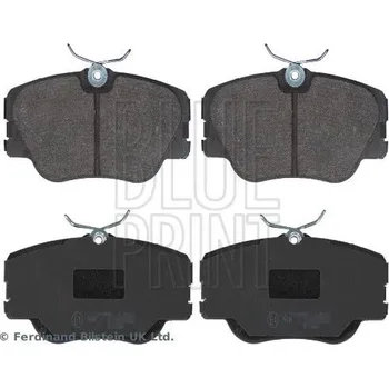 Brzdová destička Sada brzdových destiček, kotoučová brzda BLUE PRINT ADU174255