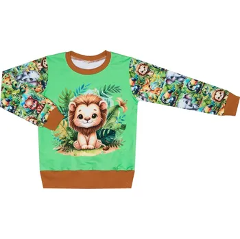 Mikina bez kapuce - ZOO se lvíčkem Velikost: 92