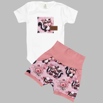 Komplet - Bodyčko a kraťásky Zvířátko Velikost: 86