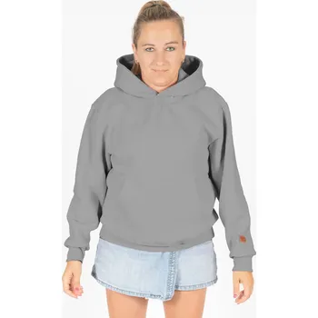 Dámská mikina Dámská zateplená mikina - Šedá Velikost: S