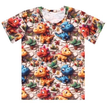 Kojenecké oblečení Tričko - Veselý DINO Velikost: 134