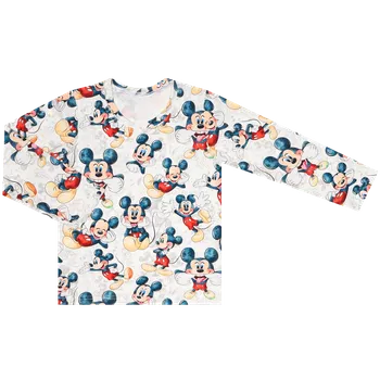 Pánské tričko Tričko dlouhý rukáv - Mickey světlý Velikost: 152