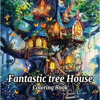 omalovánky Omalovánky pro klid duše - Fantastický stromový dům