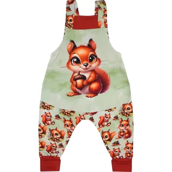 Rostoucí lacláčky - Veverky - panel veverka Velikost: 98