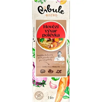 Cibule Bistro Vývar polévka 1 l, hovězí