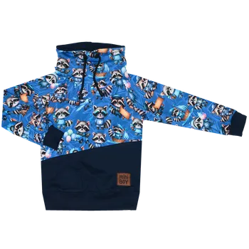 Mikina se stojáčkem - Mývalové Velikost: 68