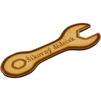 Žertovný předmět Dary dřeva Klíč - Šikovný dědeček