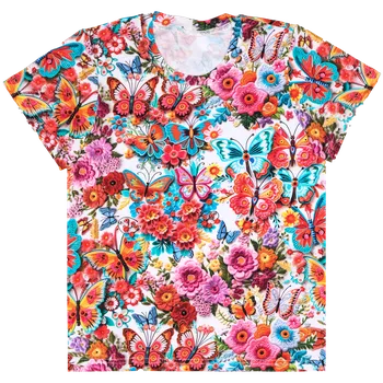 Dámské tričko Dámské tričko - Motýlci Velikost: L