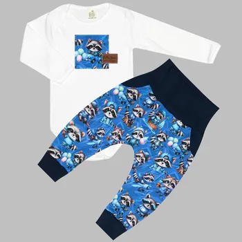 Komplet - Bodyčko a tepláčky Mývalové Velikost: 86