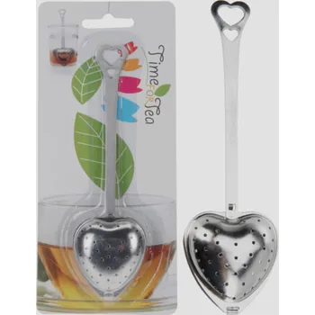 Cedník a síto čajítko NR srdce