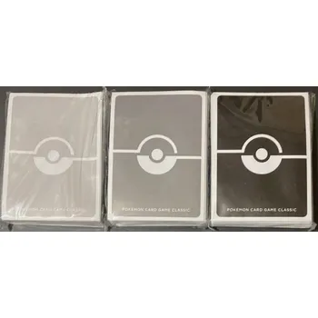 Příslušenství ke karetním hrám Pokémon Trading Card Game Classic: 3x obaly na karty