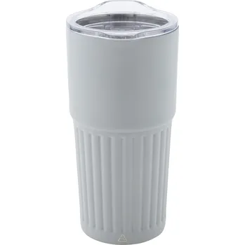 Termohrnek Streaky Tall termo hrnek, bílá