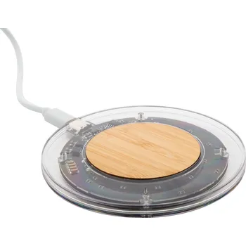 SeeCharge průhledná bezdrátová nabíječka, béžová