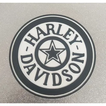 Harley - Davidson č.8 - plastová dekorace - Měděná / zapichovací trn 45mm +10 Kč