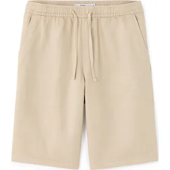 Pánské oblečení Celio Kraťasy Lorusticbm - Pánské Celio krémová 3332927