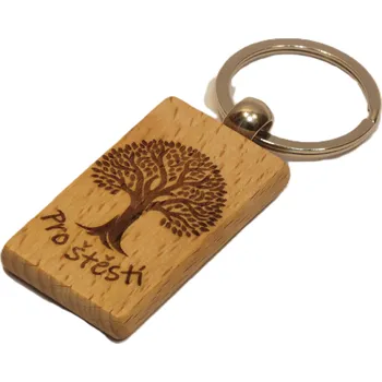 věšák na klíče Dary dřeva Přívěšek na klíče-Pro štěstí
