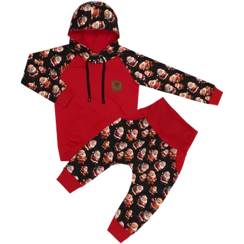 Tepláková souprava - Vánoční (kapuca) Velikost: 146