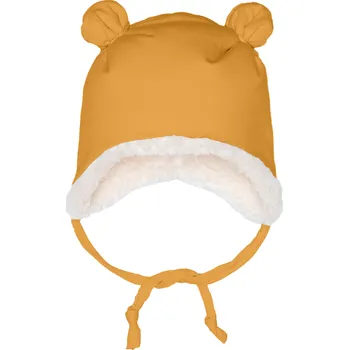 Čepice Čepička s oušky zimní - Medová Velikost: XXS