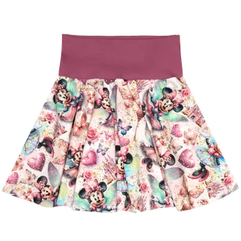 Dívčí sukně Sukně kolová - Minnie víla Velikosti sukně: 104