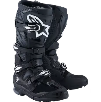 Moto obuv Motocyklové boty pro enduro a terén ALPINESTARS TECH 7 ENDURO 2010426-140 barva černá/antracit/bílá 2026 (enduro motocyklová obuv s certifikaci CE dle normy EN 13634:2017)