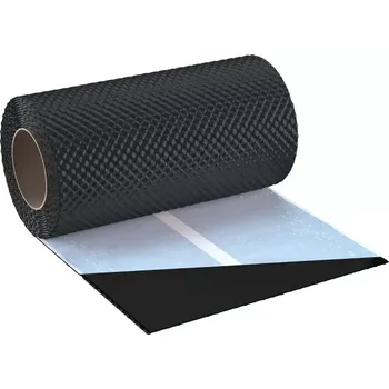 ALUFLEX 3D - Hliníkový těsnící pás – 3D strukturovaný povrch (5m), černošedá