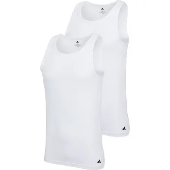 Pánské tílko adidas White 1163745 M