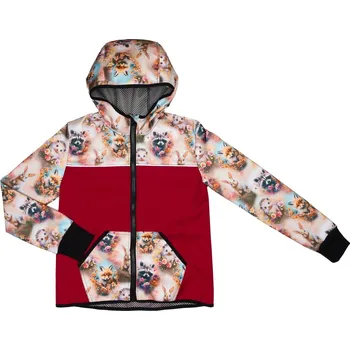 Softshellová bunda jaro/podzim - Zvířátka Velikost: 98