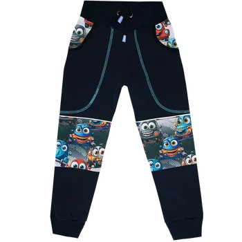 Chlapecké kalhoty Softshellové kalhoty s fleecem - Auta Velikost: 104