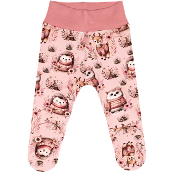 Polodupačky - Růžová zvířátka Velikost: 74