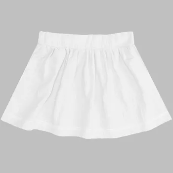 Dívčí sukně Sukně řasená Mušelín - Bílá Velikosti sukně: 158