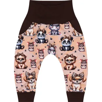 Tepláčky Baggy - Roztomilá zvířátka Velikost: 62