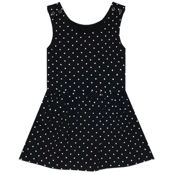 Laclové šatičky - Puntík černá Velikost: 86