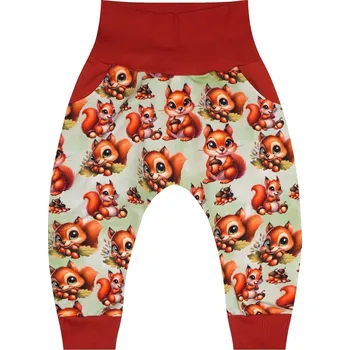 Tepláčky Baggy - Veverky Velikost: 62