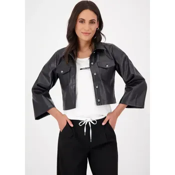 Dámské sako MONARI TOKYO dámská bunda černá koženková krátká