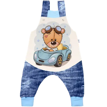 Rostoucí lacláčky - Medvídek v autě Velikost: 116