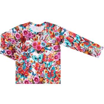 Pánské tričko Tričko dlouhý rukáv - Motýlci Velikost: 134