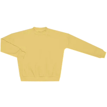 Mikina ŽEBRO bez kapuce - popcorn Velikost: 92